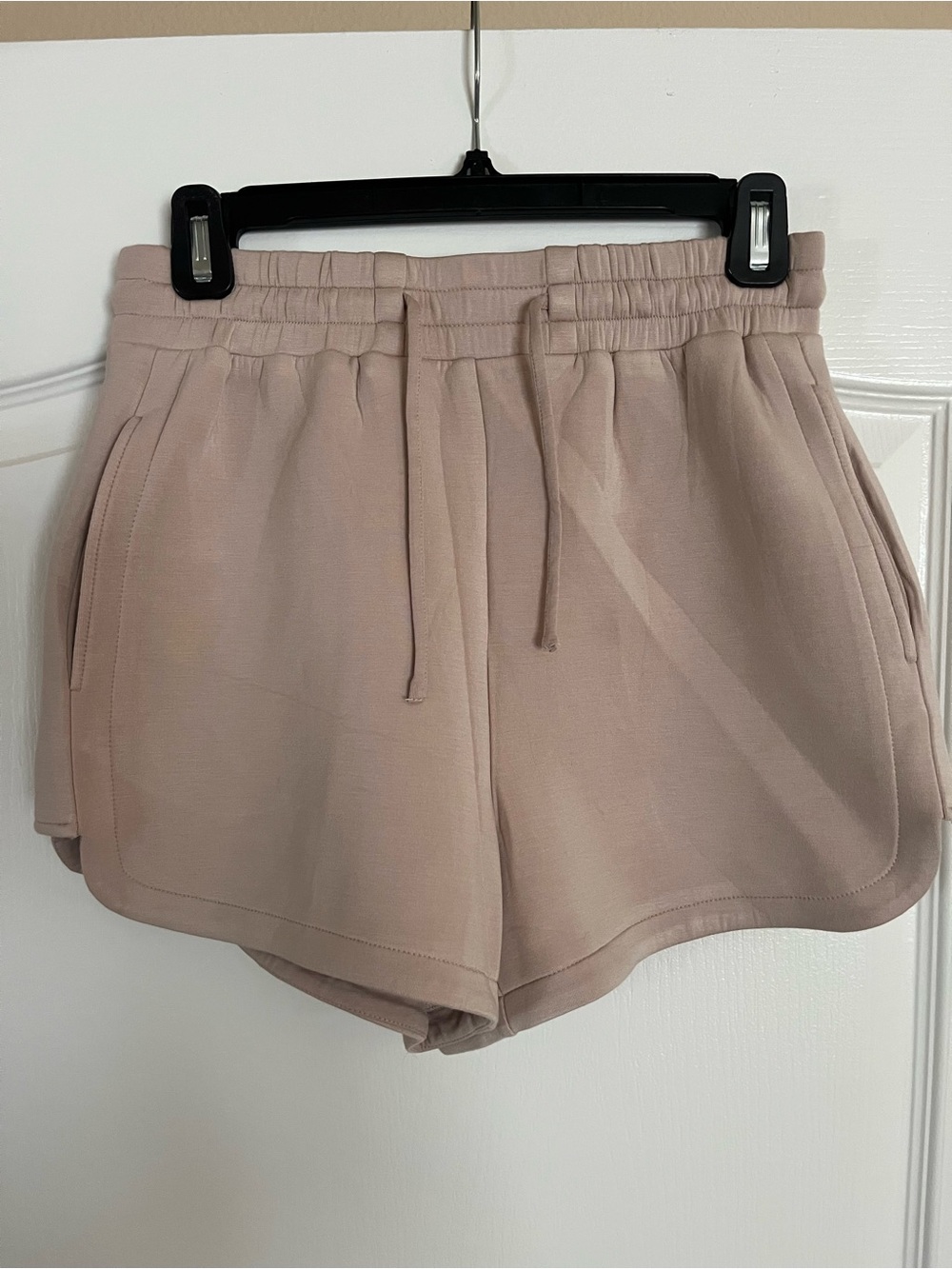 GREY LAB Women's Tan Drawstring Athletic Shorts